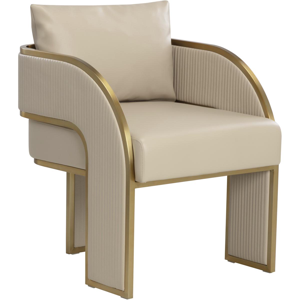 SUNPAN 112284 Baz Napa Beige Dining Armchair